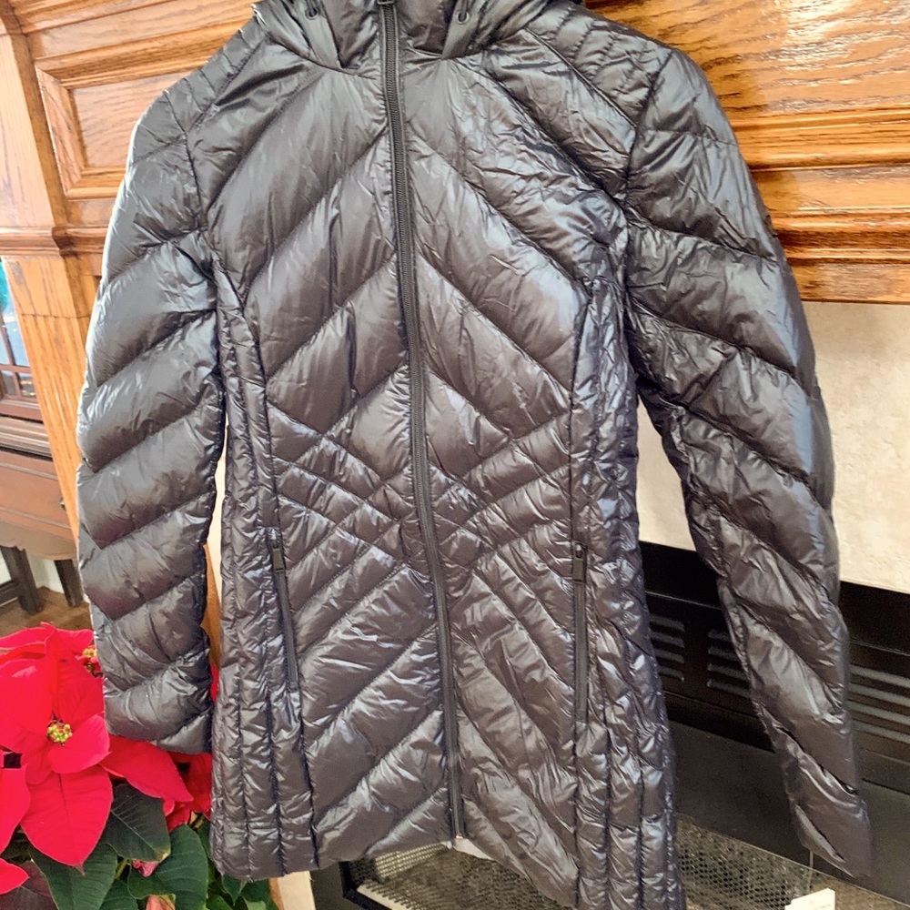BCBG Black coat, NWT
